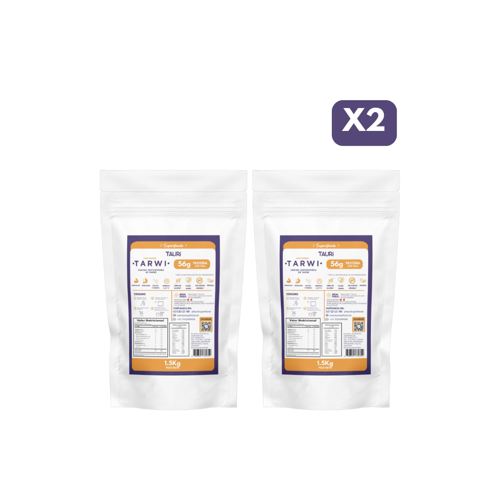 TARWI EN POLVO (x4) 1.5kg