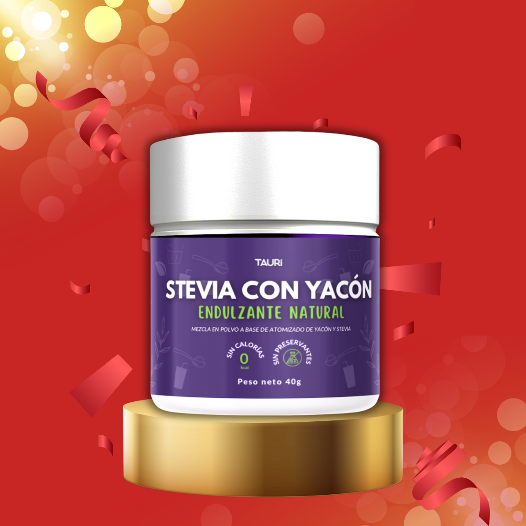 STEVIA CON YACÓN 40g