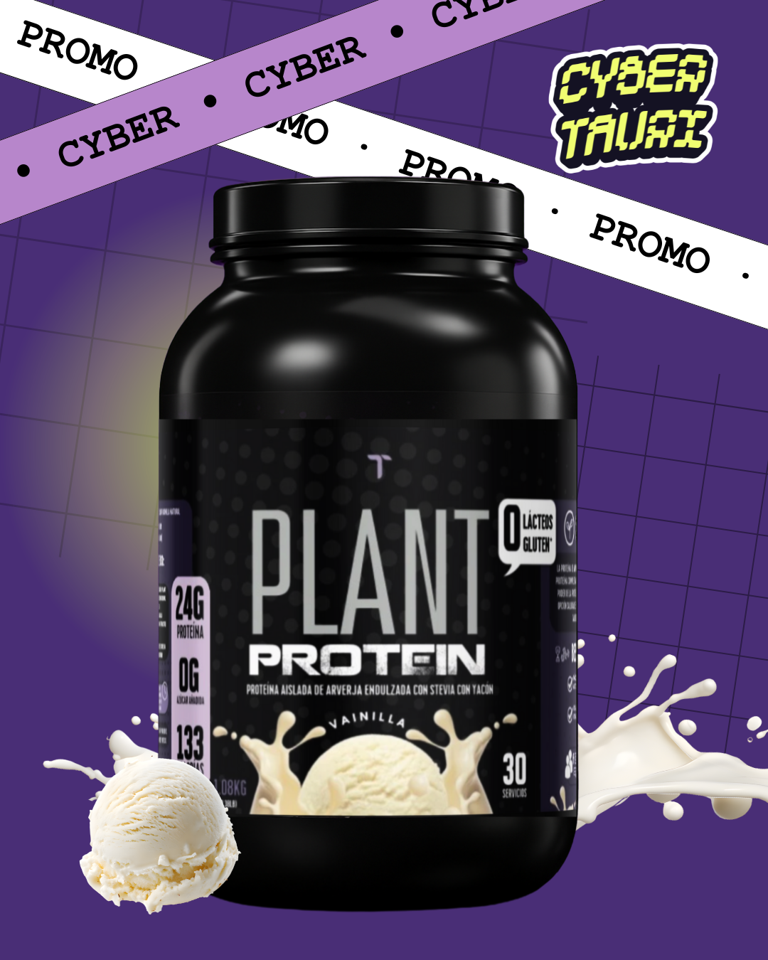 PLANT PROTEIN VAINILLA 1.08kg