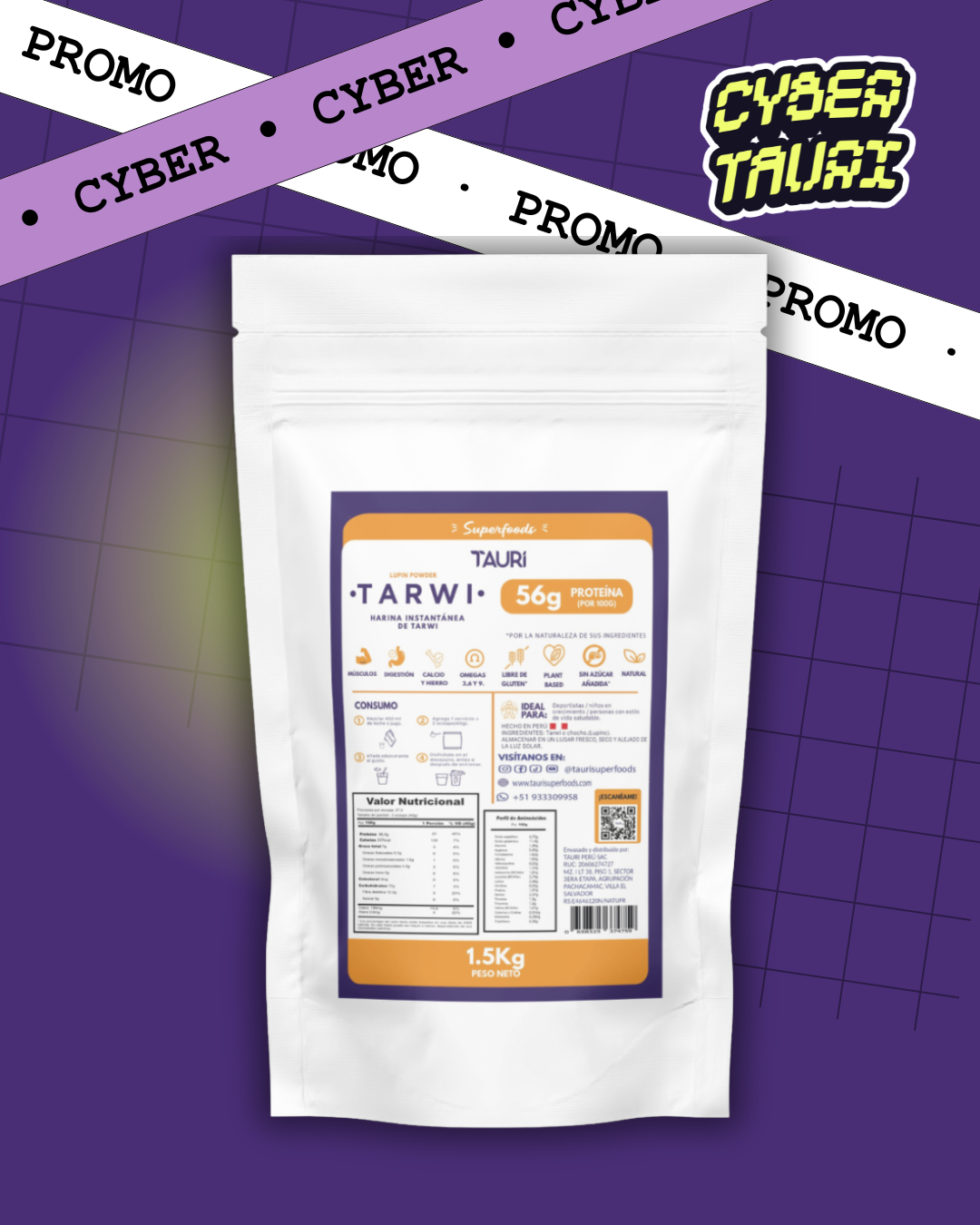 TARWI EN POLVO 1.5Kg