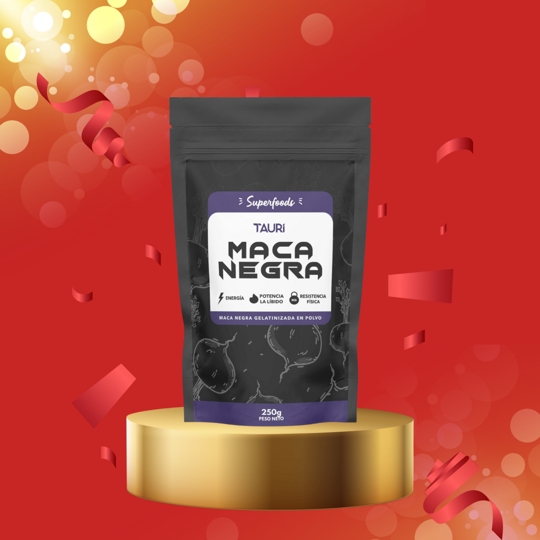 MACA NEGRA GELATINIZADA 250g
