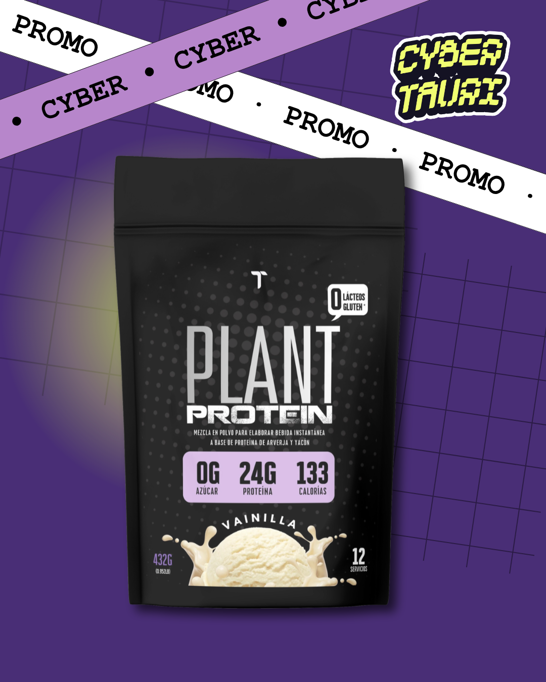 PLANT PROTEIN VAINILLA 432g