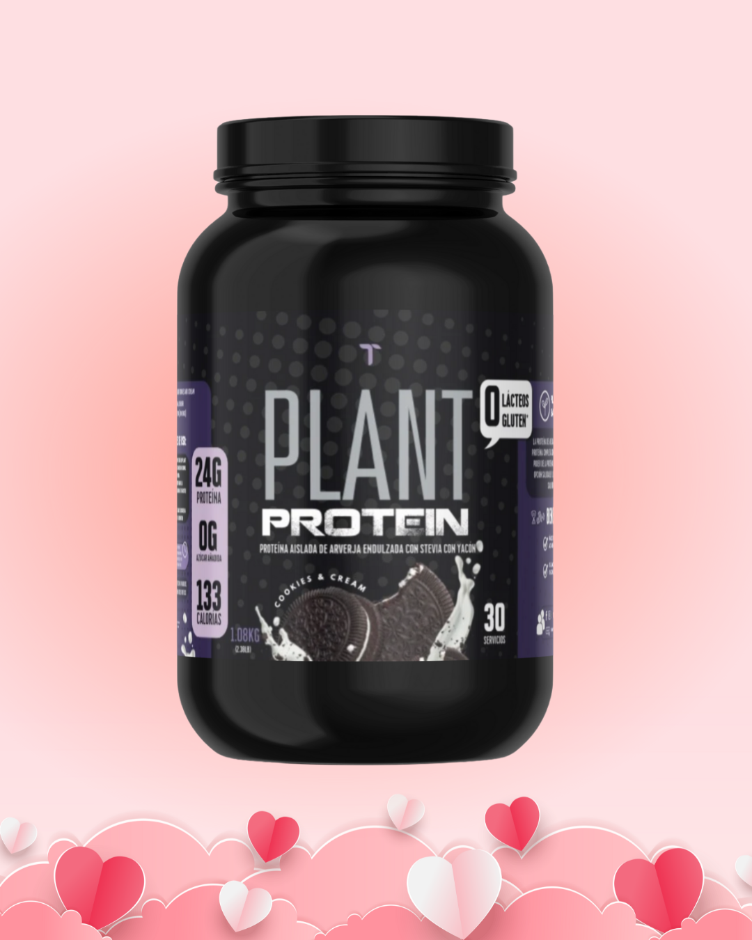 PLANT PROTEIN COOKIES AND CREAM 1.08kg