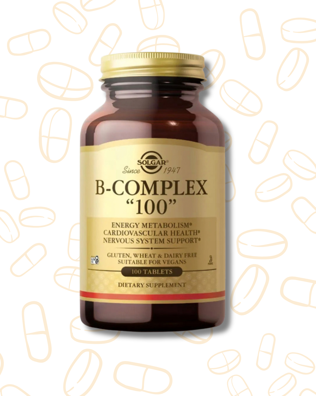 B COMPLEX 100 - 100 CAP