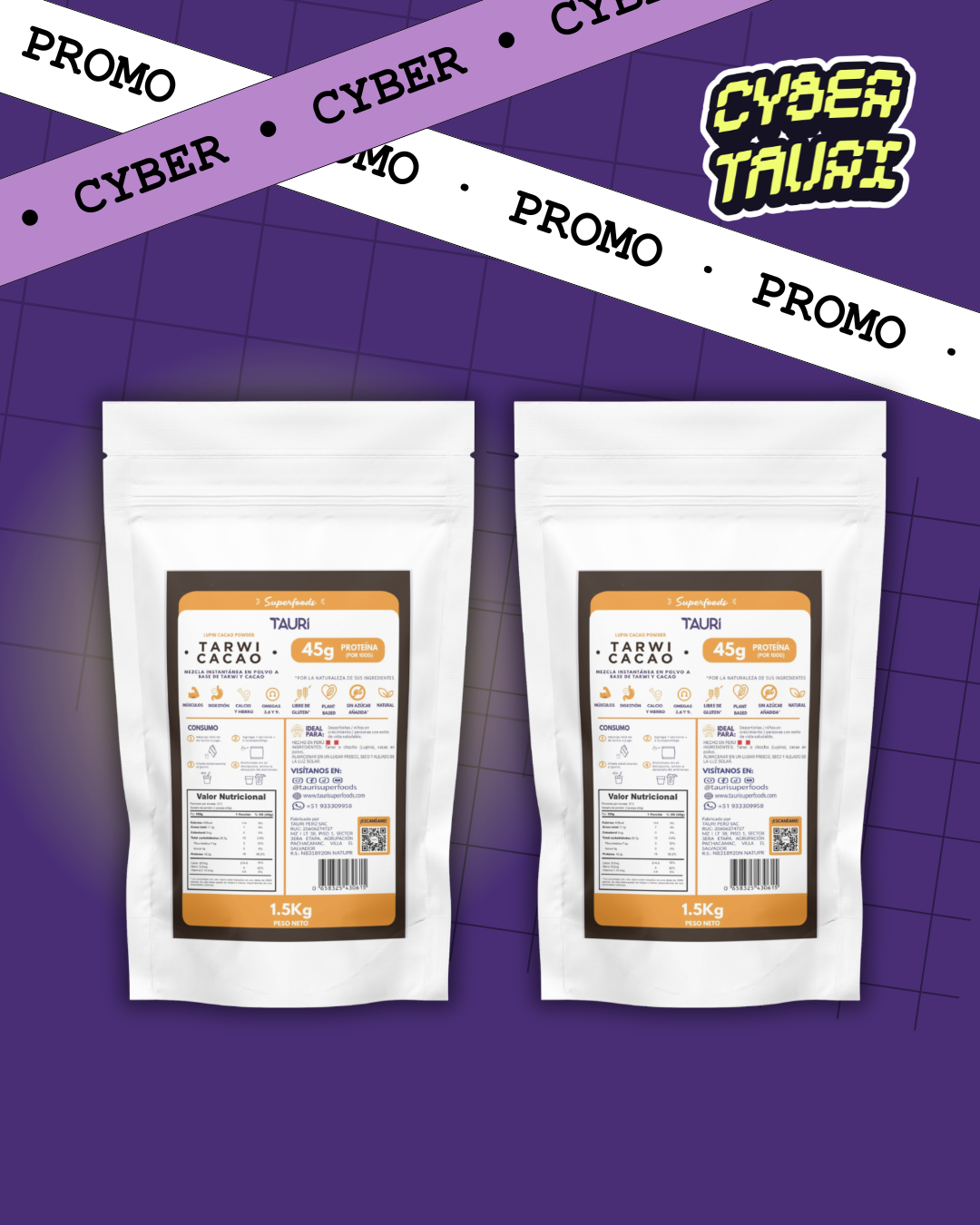 TARWI CACAO 3kg
