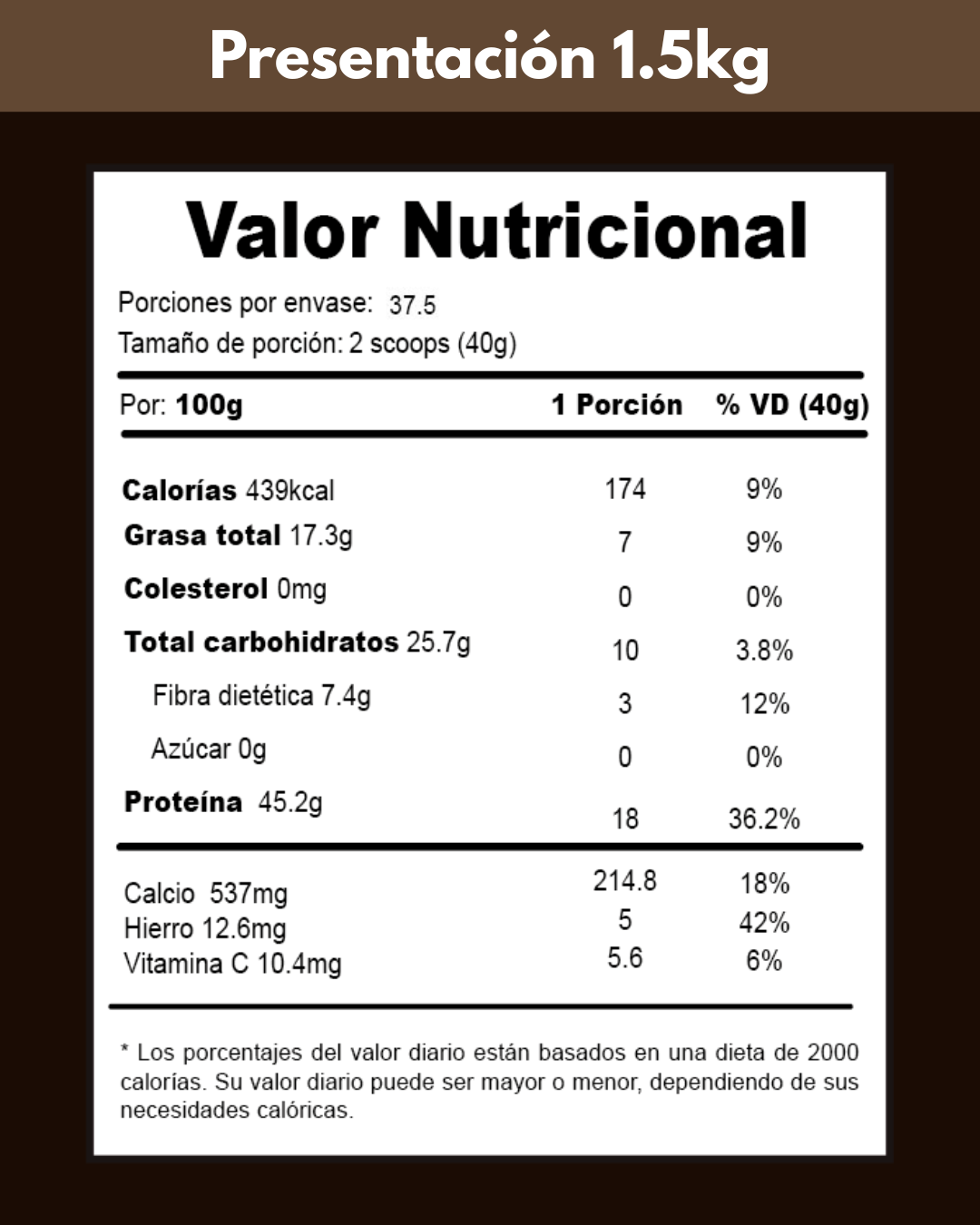 TARWI CACAO (x4) 1.5kg