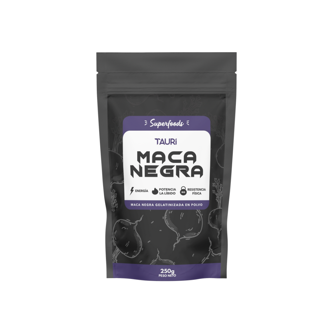 Maca Negra Gelatinizada en Polvo 250g