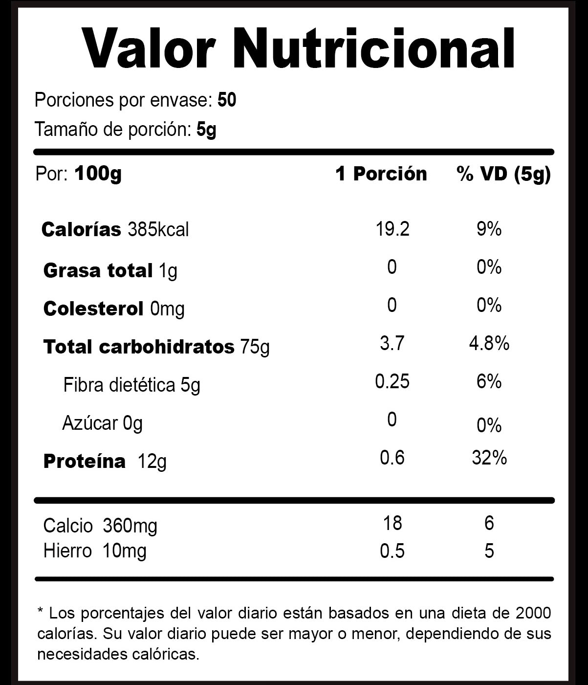 MACA NEGRA GELATINIZADA 250g