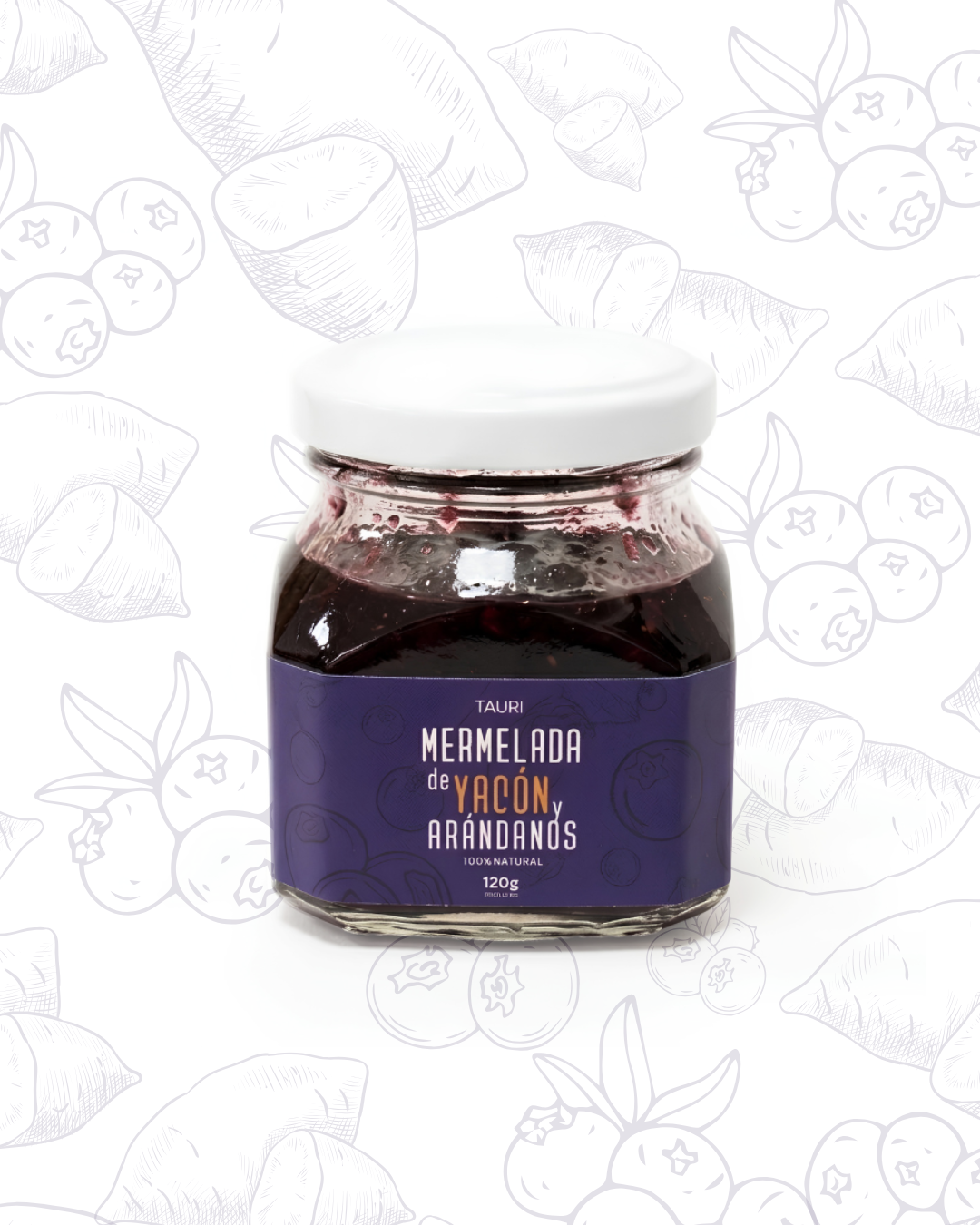 MERMELADA DE ARÁNDANOS 120g