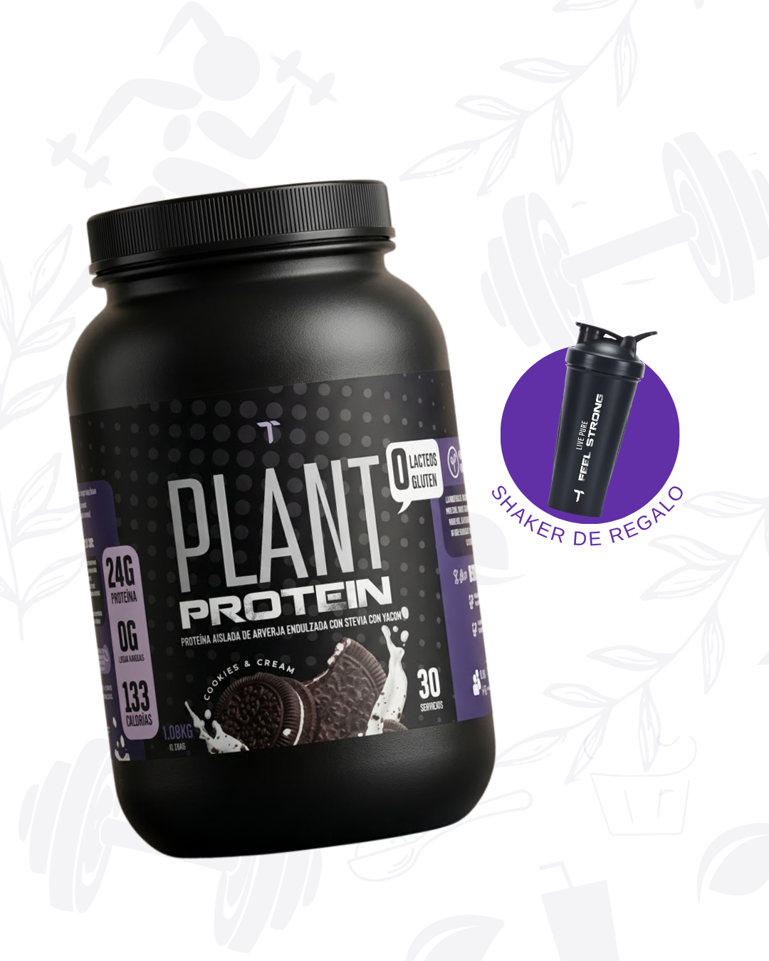 PROTEÍNA VEGETAL - PLANT PROTEIN 1.08kg