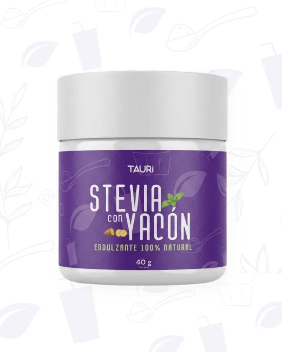 STEVIA CON YACÓN 40g