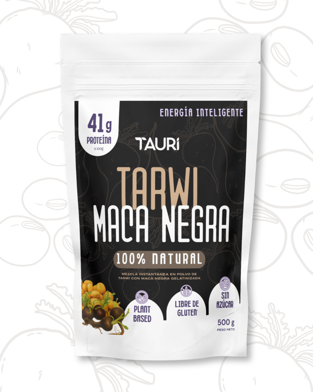 TARWI - MACA NEGRA EN POLVO