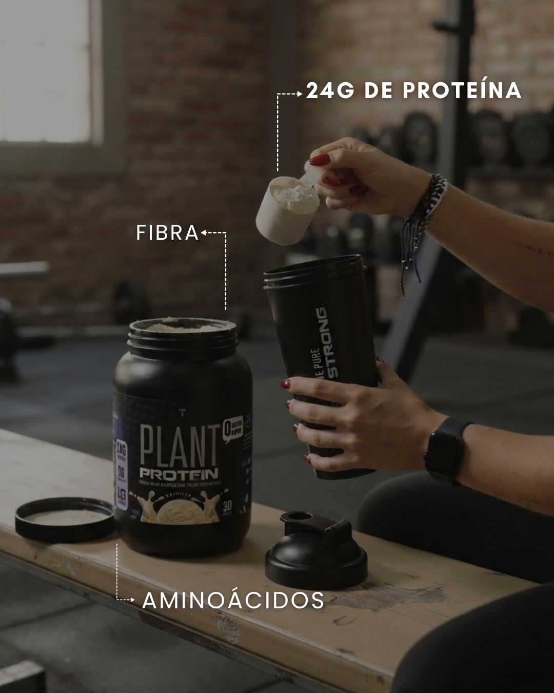 PROTEINA VEGETAL - PLANT PROTEIN 1.08kg