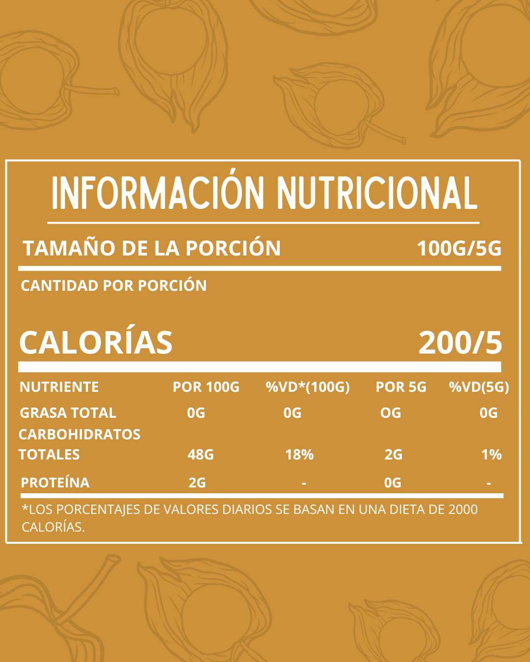 MERMELADA DE AGUAYMANTO 120g