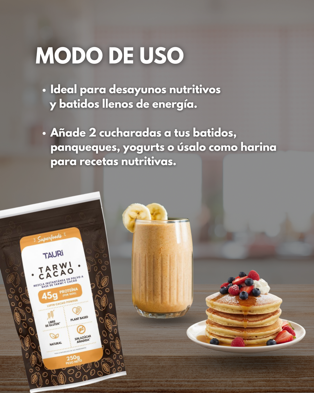TARWI CON CACAO 250g