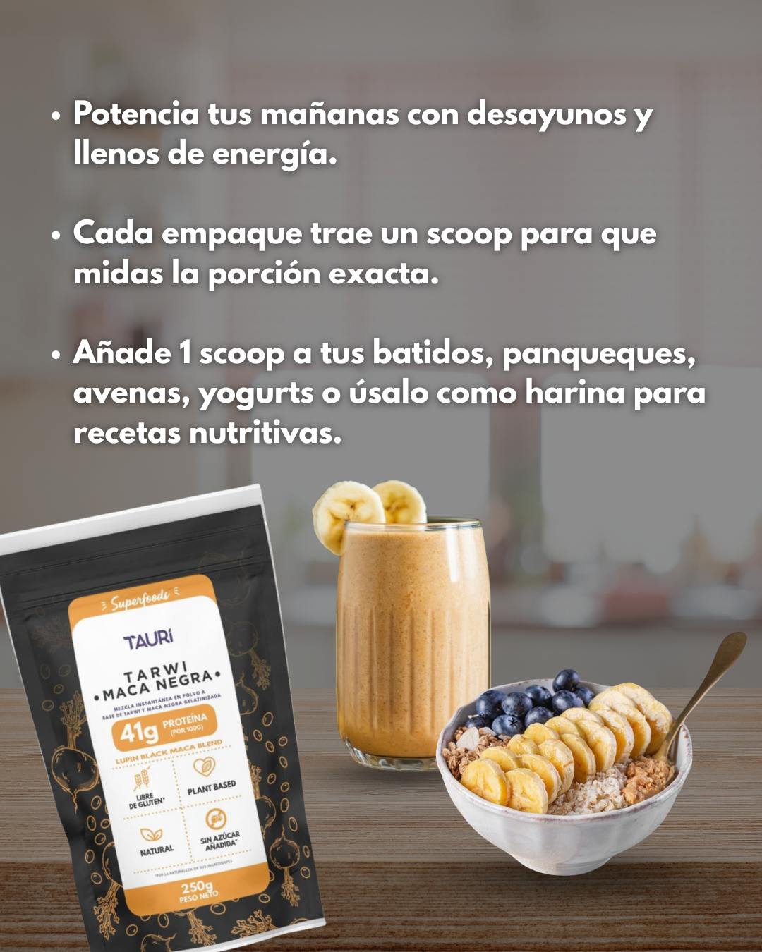 TARWI MACA NEGRA 250g