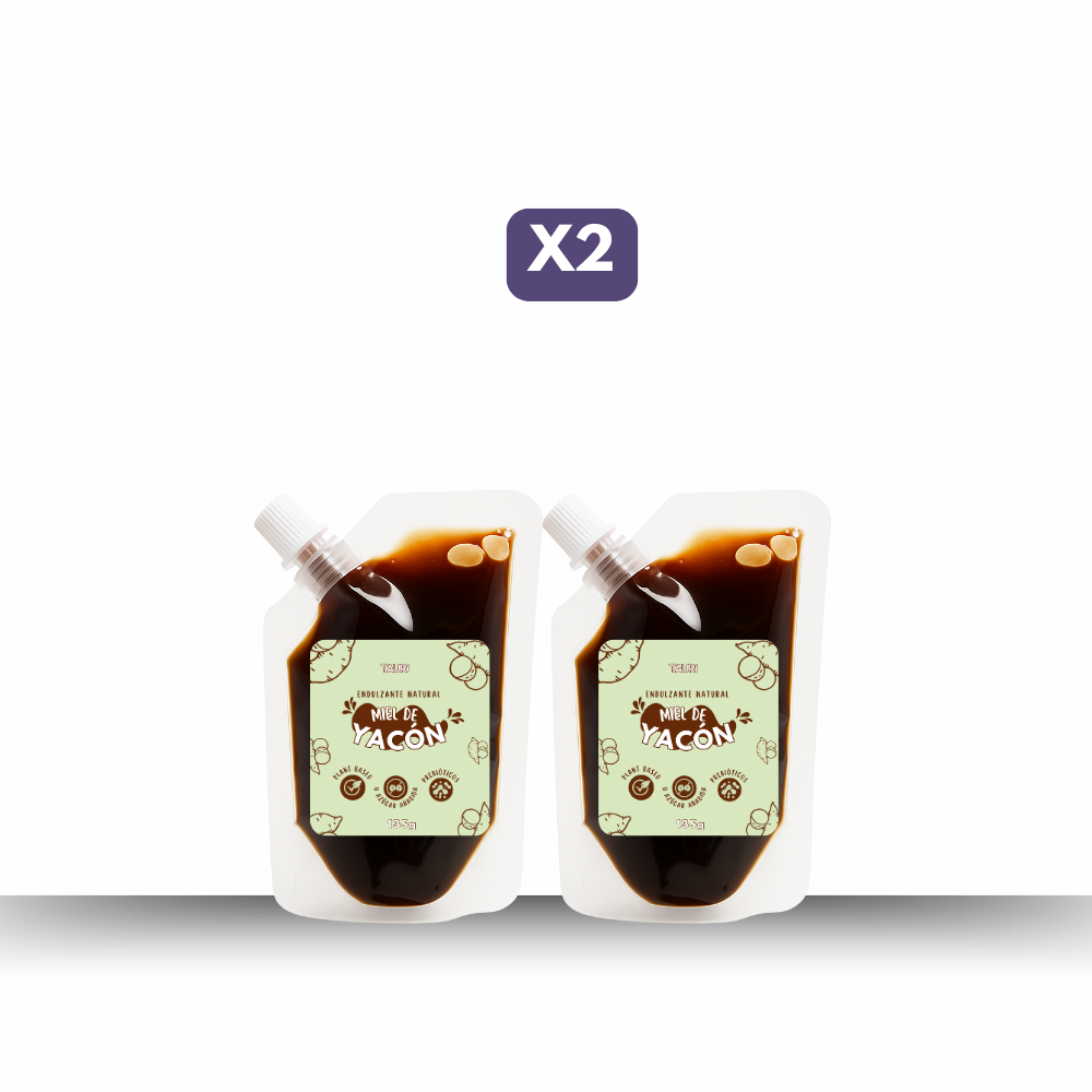 Sirope de yacón 135g Pack x2, x3