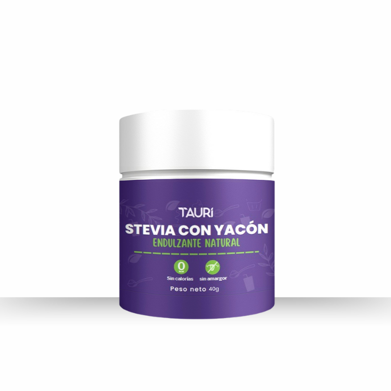 Stevia con Yacón 40g, Pack x1, x2, x4
