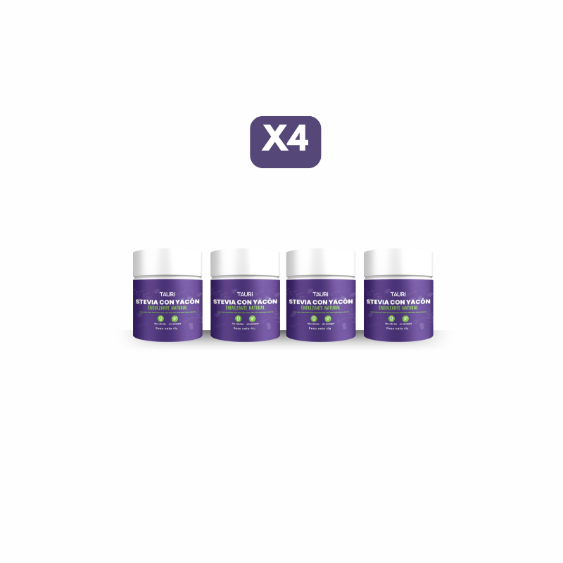 Stevia con Yacón 40g, Pack x1, x2, x4