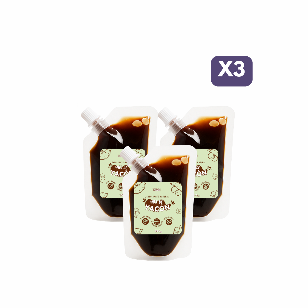 MIEL DE YACÓN 135g PACK x2