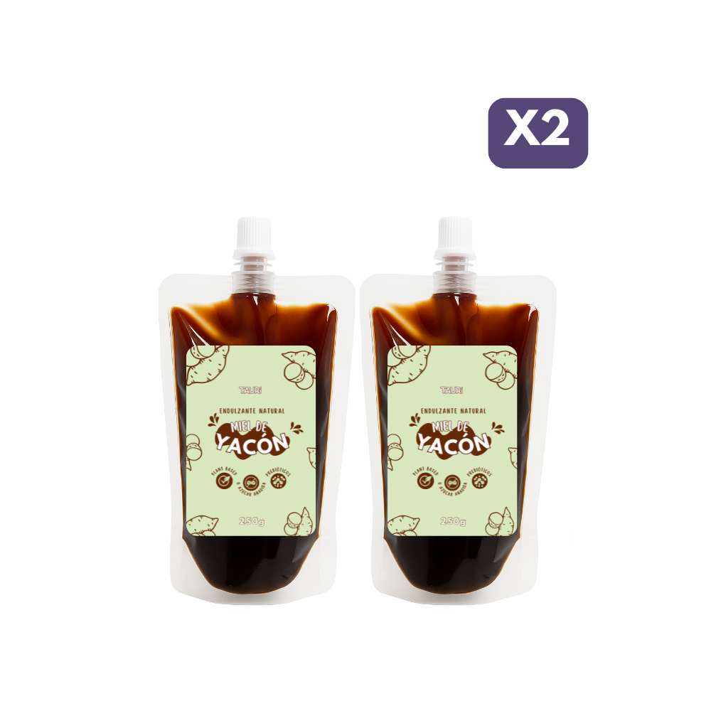 MIEL DE YACÓN 250g PACK x2