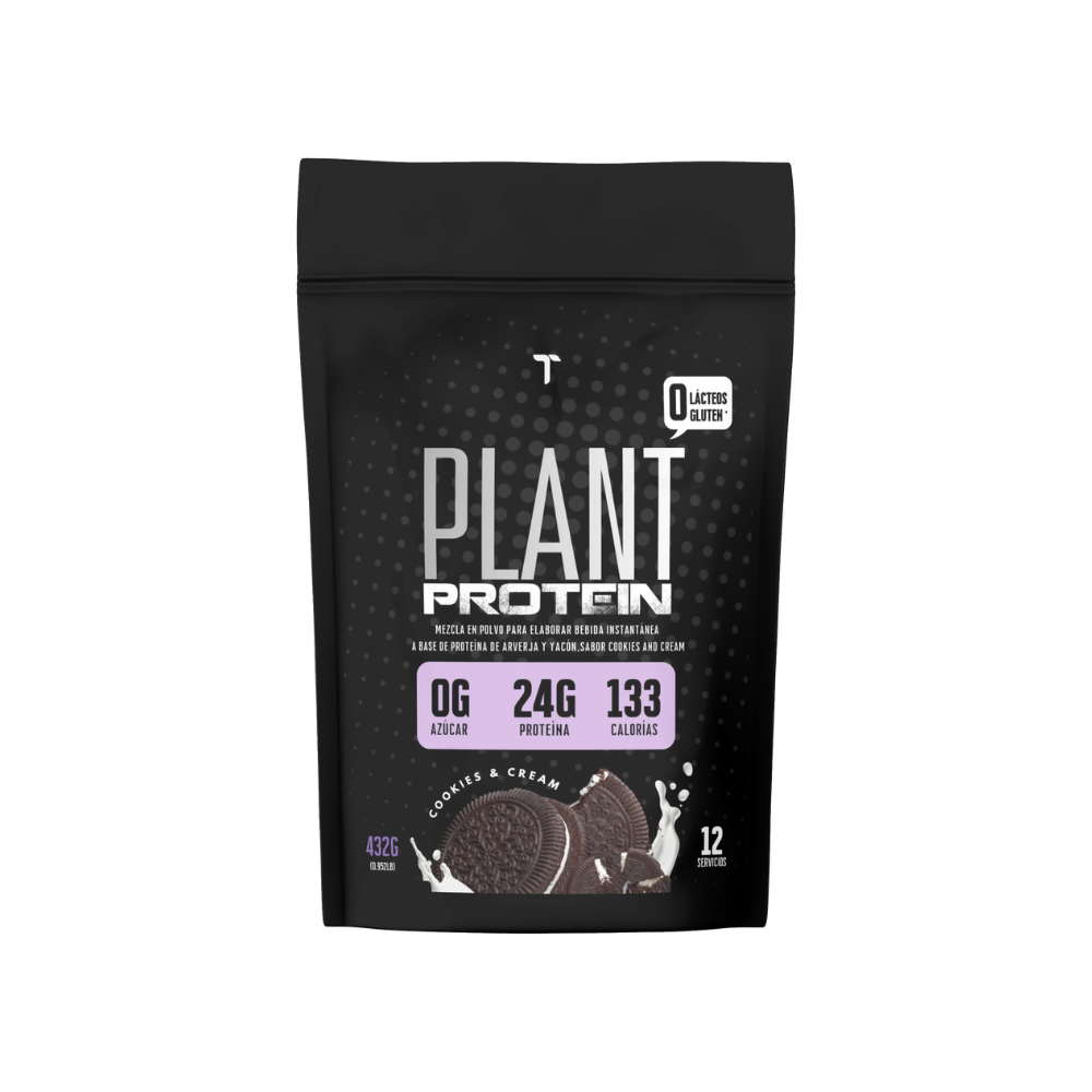 PLANT PROTEIN VAINILLA 1.08kg + PLANT PROTEIN COOKIES AND CREAM 432g