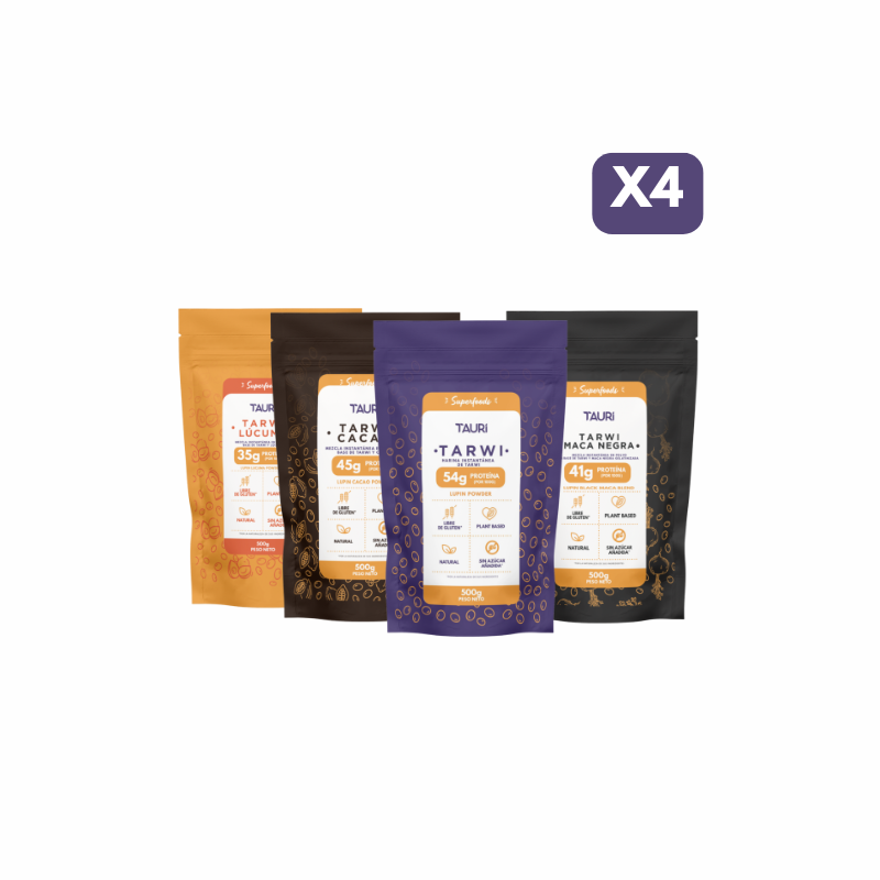 TARWI SABORES VARIADOS 500g PACK x4