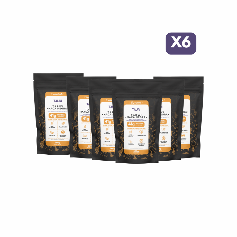 TARWI CON MACA NEGRA 500g PACK x2